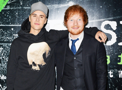 Ed Sheeran ve Justin Bieber bir arada!